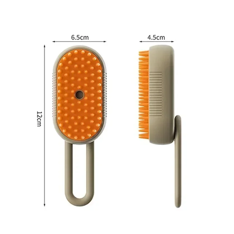 3-in-1 Steam Pet Grooming Brush – Spray, Massage & Detangle | For Cats & Dogs - Image 6