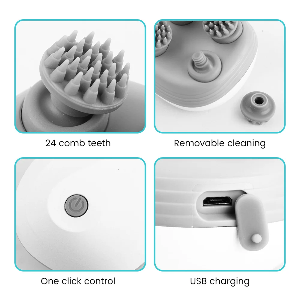 Electric Pet Head Massager – Deep Tissue Vibrating Device for Cats & Dogs - Image 6