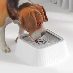 Smart No-Spill Pet Water Bowl – Anti-Slip, Splash-Proof Drinking Dish for Cats & Dogs